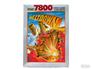 Box for Atari 7800 Meltdown