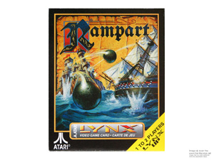 Box for Atari Lynx Rampart