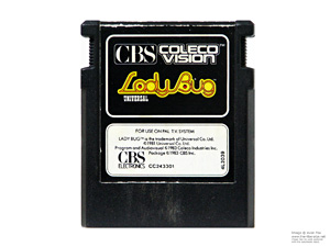 Lady Bug Colecovision Game Cartridge PAL