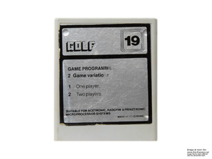 Hanimex Radofin Golf Game Cartridge