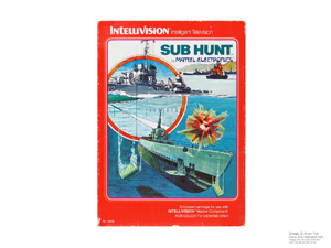 Box for Intellivision Sub Hunt