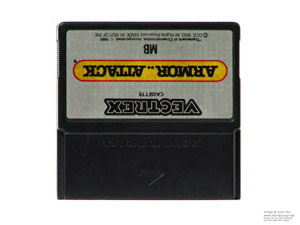 Vectrex Armor Attack Game Cartridge