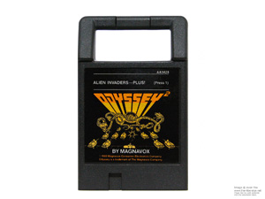 Magnavox Odyssey 2 Alien Invaders Game Cartridge