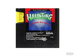 SEGA Mega Drive Haunting Starring Polterguy Game Cartridge