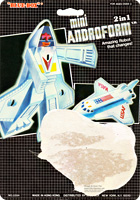 Space Shuttle Mini Androform Cardback