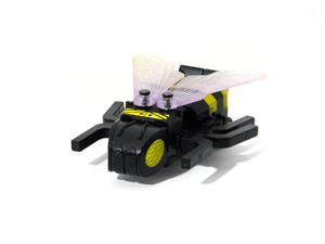 Bee Bot Bug Bots Buddy L Black and Yellow in Insect Mode