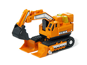 Shovel CG CG-11 CG Robo in Excavator Mode