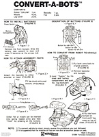 Instuctions for Trans-Bot-3 Convert-A-Bots