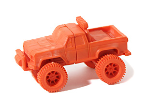 Block 4WD The Blockman by JAM in Orange Pickup Mode