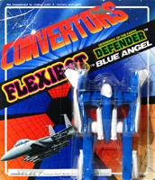 Convertors Flexibot Blue Angel on Card