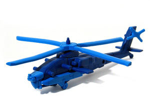 Convertors Flexibot Roto with Dark Blue Rotors in Helicopter Mode