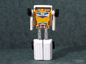 American Mini Bot Voyager with Yellow Body in Robot Mode