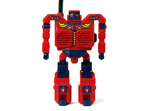 Convertors Red Robot Walkie Talkie in Robot Mode