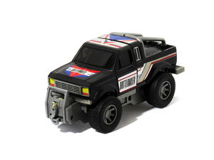 Battlancer Dash Machine Robo Bandai in Black Ford Ranger Mode