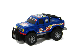 Ford Ranger Zenmai Kahen Winch Robo Bandai in Blue Pickup Mode