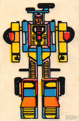 Geeper Creeper Gobots Argentina Sticker