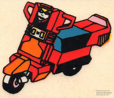 Scooter Gobots Argentina Sticker