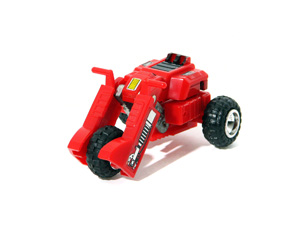 3-Wheel Buggy Robo Shown in Red ATV Trike Mode