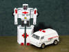 Ambulance Robo Shown in Both Modes