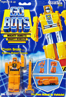 Gobots Crain Brain on Card