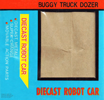 Box for Diecast Robot Car Car-Dump Truck Gobots Dumper Bootleg