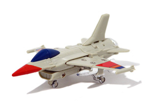 Heat Seeker Gobots in F-16 Plane Mode