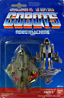 Mach-3 Robo Machine with RAF Stickers on Card