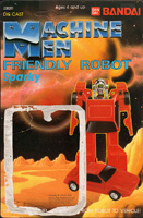 Machine Men Cardback/ Backing Card for Sparky