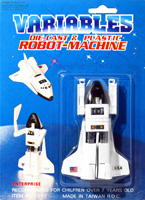 Variables Enterprise Gobots Spay-C Bootleg on Card