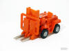 Machine Robo Series Spoons C-12 Bootleg in Orange Forklift Mode