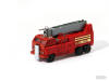 Glasslite Mutante Flamor Gobots Pumper Bootleg in Red Fire Engine Mode