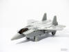 Machine Robot All Grey Leader-1 Bootleg in F-15 Eagle Jet Fighter Mode