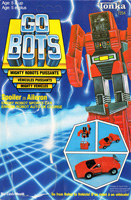 Spoiler 7254 Gobots Canadian Instructions Card / Cardback