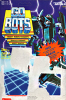 Zero Gobots Canadian 3-D Sticker Card / Cardback