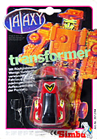 ATV 3 Wheeled Trike Galaxy Transformer Red by Simba on Card