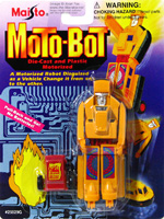 Hovercarft Moto-Bot Orange Maisto on Card