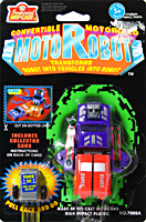 Scout MotoRobot Orange and Purple Imperial Die-Cast on Card