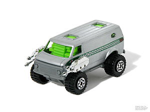 Terrosite Parasites Matchbox in Van Mode