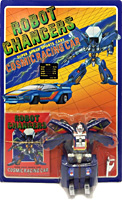 Cosmic Racing Car Robot Changers on Card