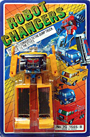 Dump Truck Robot to Car Robot Changers on Card