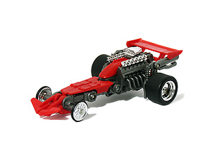 Hot Rod Joe Wheelman MRBH-1 Machine Robo in Red Hot Rod Mode