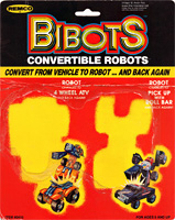 Two Pack Cardback for Bibots 4 Wheel ATV