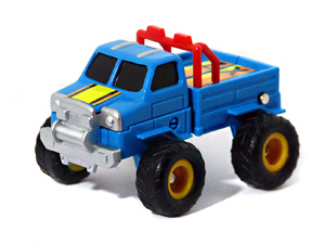 Blue Bomber Zybots in Blue Pickup Mode