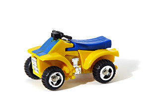 Lil' Yellow in Suzuki LT50 Quad Bike ATV Mode