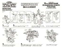 Zybots Multiforce Instructions