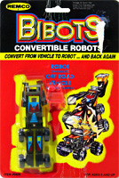 Bibots Off Road Vehicle on Card