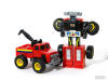 Bibots Red Wrecker Shown in Both Modes