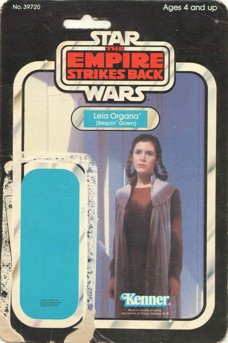 Leia Organa esb32b 32 Back Backing Card / Cardback