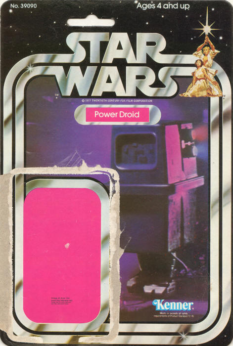 Power Droid sw20b 20 Back Backing Card / Cardback