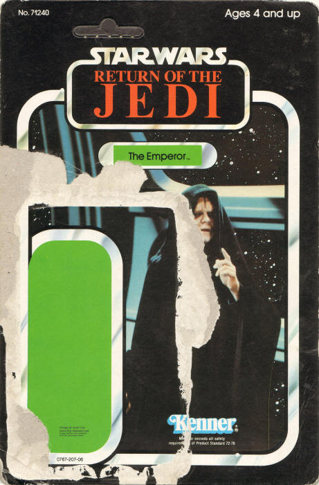 The Emperor rotj79a 79 Back Backing Card / Cardback